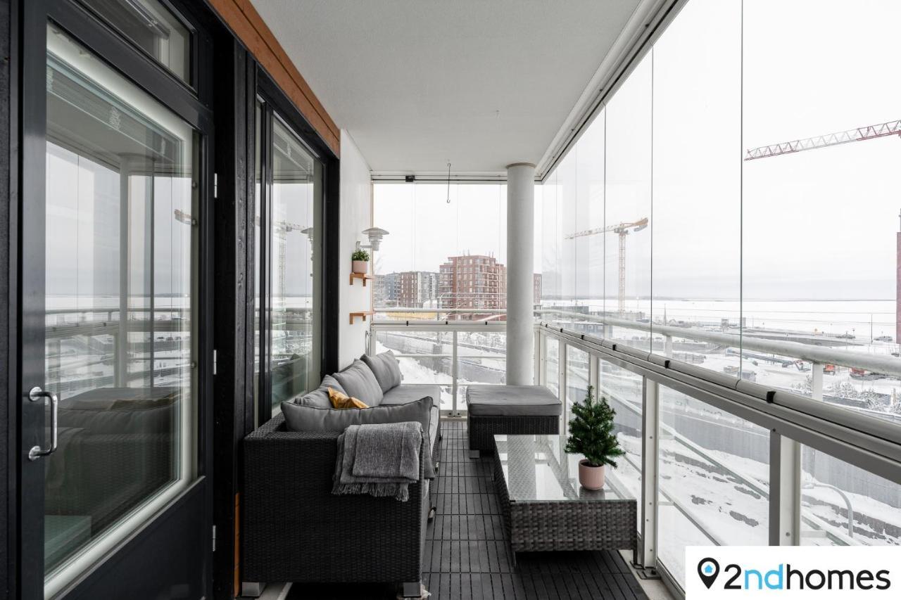 2Ndhomes Tampere "Naesijaervi" Luxury Apartment - Sauna, Balcony & Lake View 外观 照片